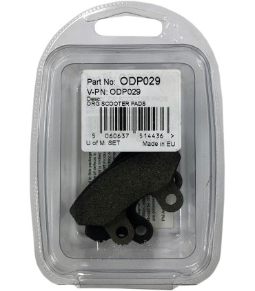 BRAKE PAD ORGANIC SCOOTER