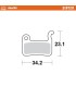 BRAKE PAD SINTER