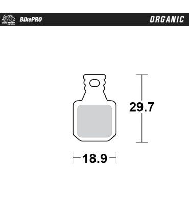 BRAKE PAD ORGANIC