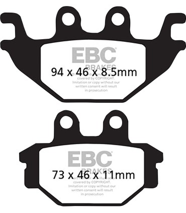 BRAKE PAD CARBON SCOOTER