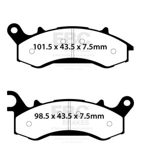 BRAKE PAD FA SER ORGANIC
