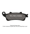 BRAKE PAD CARBON SCOOTER
