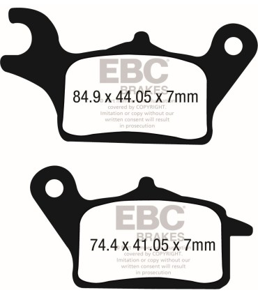 BRAKE PAD CARBON SCOOTER