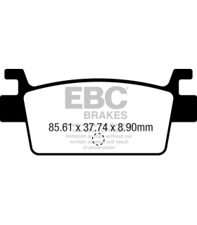 BRAKE PAD CARBON SCOOTER