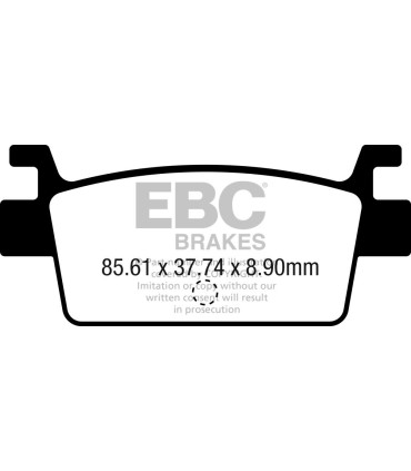 BRAKE PAD CARBON SCOOTER
