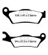 BRAKE PAD SFA ORG SCOOTER