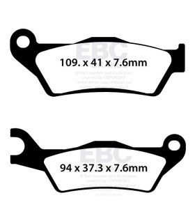 BRAKE PAD SFA ORG SCOOTER