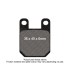 BRAKE PAD CARBON TT DIRT