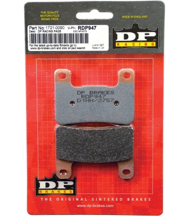 BRAKE PAD SINTERED RDP947