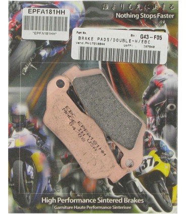 BRAKE PAD EPFA SIN EXT PRO