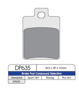 BRAKE PAD BEN PIAG GIL MAL