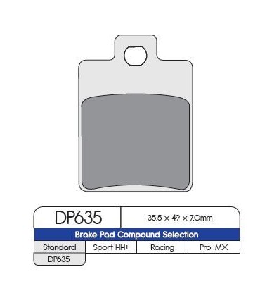 BRAKE PAD BEN PIAG GIL MAL