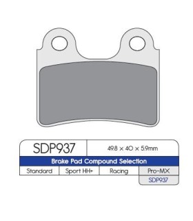 BRAKE PAD BET GAS SHER