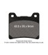 BRAKE PAD EBC EPFA088HH
