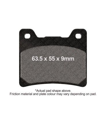 BRAKE PAD EBC EPFA088HH