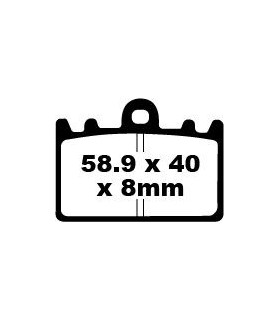 BRAKE PAD SINTERED HH