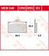 BRAKE PAD TRW MCB540SV