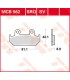 BRAKE PAD TRW MCB562SV