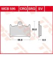 BRAKE PAD TRW MCB595SV
