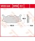 BRAKE PAD TRW MCB640SV