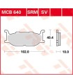 BRAKE PAD TRW MCB640SV