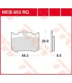 PLAQUETTES DE FREIN TRW MCB653RQ