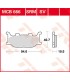 BRAKE PAD TRW MCB666SV