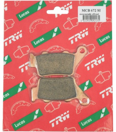 BRAKE PAD TRW MCB672SI