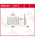BRAKE PAD TRW MCB691SH