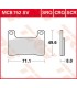 BRAKE PAD TRW MCB752CRQ