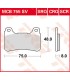 BRAKE PAD TRW MCB755SV