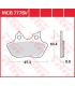 BRAKE PAD TRW MCB777SV