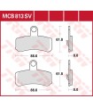 BRAKE PAD TRW MCB813SV