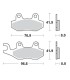 BRAKE PAD RACING