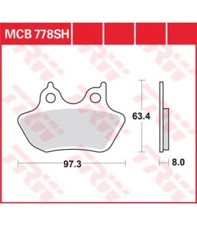 BRAKE PAD 44082-00C