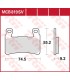 BRAKE PAD MCB819SV