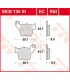 BRAKE PAD TRW MCB730SI