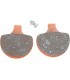 BRAKE PAD VEE SEMISNTRD