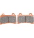 BRAKE PAD VEE SEMISNTRD