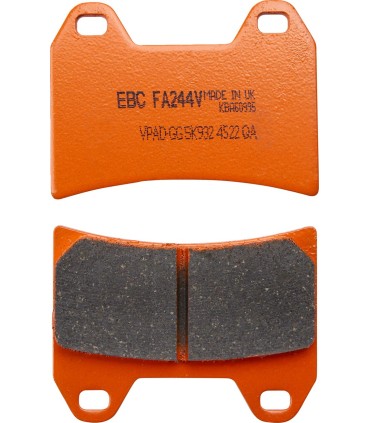 BRAKE PAD VEE SEMISNTRD
