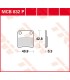 BRAKE PAD TRW MCB832P