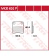 BRAKE PAD TRW MCB832P