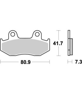 BRAKE PAD NITRO
