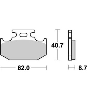BRAKE PAD NITRO