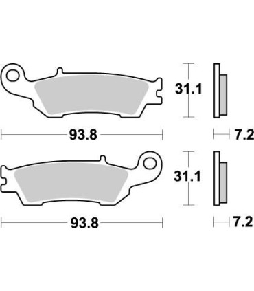 BRAKE PAD NITRO