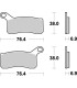 BRAKE PAD NITRO