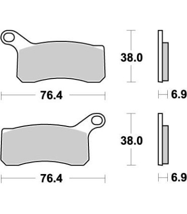 BRAKE PAD NITRO