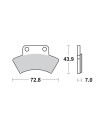 BRAKE PAD NITRO