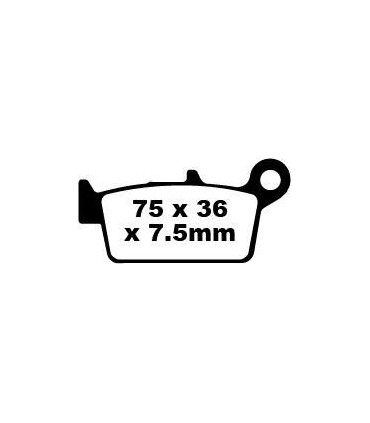 BRAKE PAD HH SINT SCOOTER