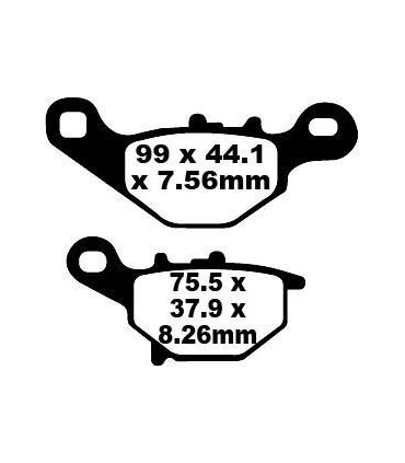 BRAKE PAD HH SINT SCOOTER